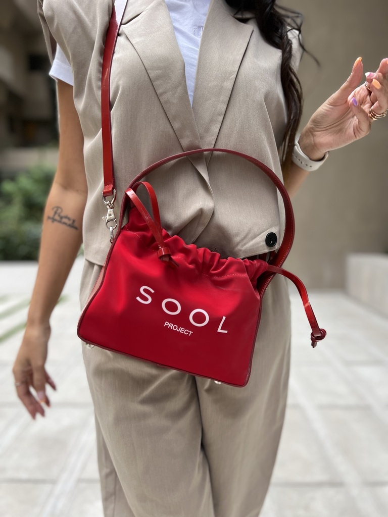 Bucket Bag Rojo